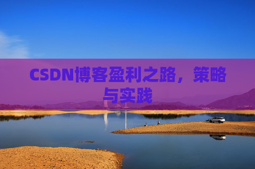 CSDN博客盈利之路，策略与实践
